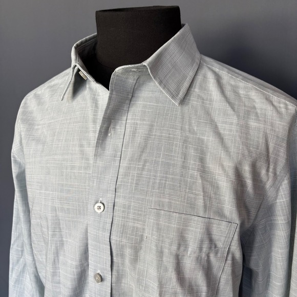TWO Untuckit Button Down Shirts | Both Sz L | Blue & Green Wrinkle Free Slim Fit - Picture 4 of 12